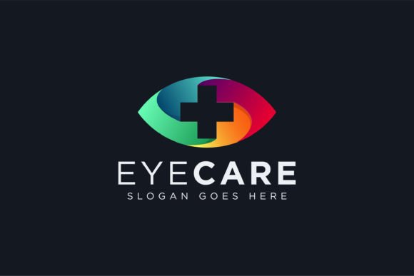 Abstract Eye Medical Cross Logos Graphics Review