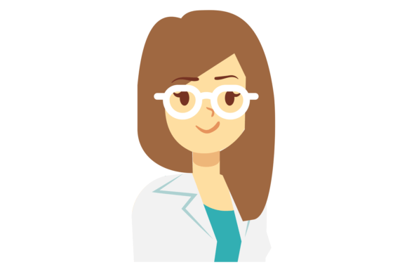 Female Doctor Avatar: Graphics and Illustrations