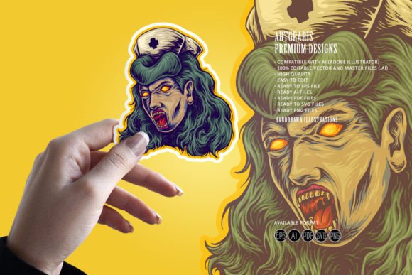 Gaze Ghoul Scary Nurse: A Designer’s Embroidery Review