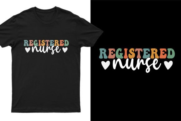 Groovy Nurse Graphics for T-Shirt Designs