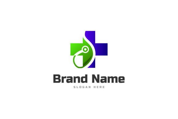 Modern Medical Logo Vector for Graphics & Logos
