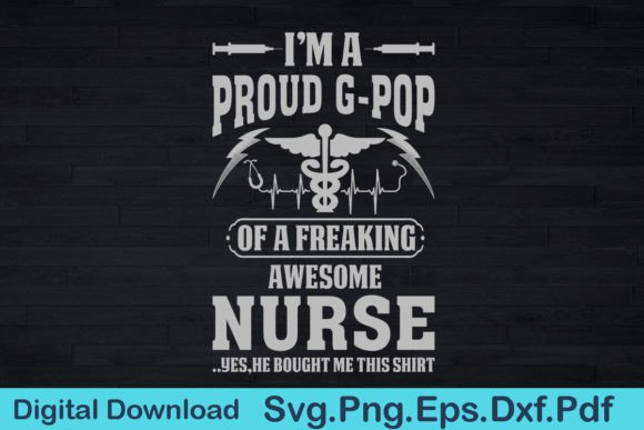 Nurse G-pop Graphics for T-Shirt Designs