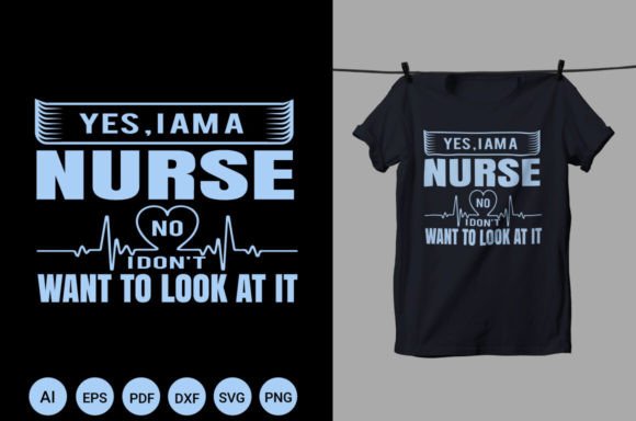 Nurse T-Shirt Graphics for Blog Designs