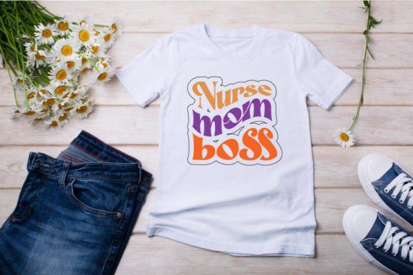 Retro Nurse Graphics for T-Shirt Designs