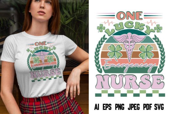 Reviewing One Lucky Emergency Nurse St. Patrick’s for Embroidery
