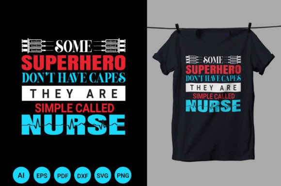 Simple Nurse Graphics for T-Shirt Designs